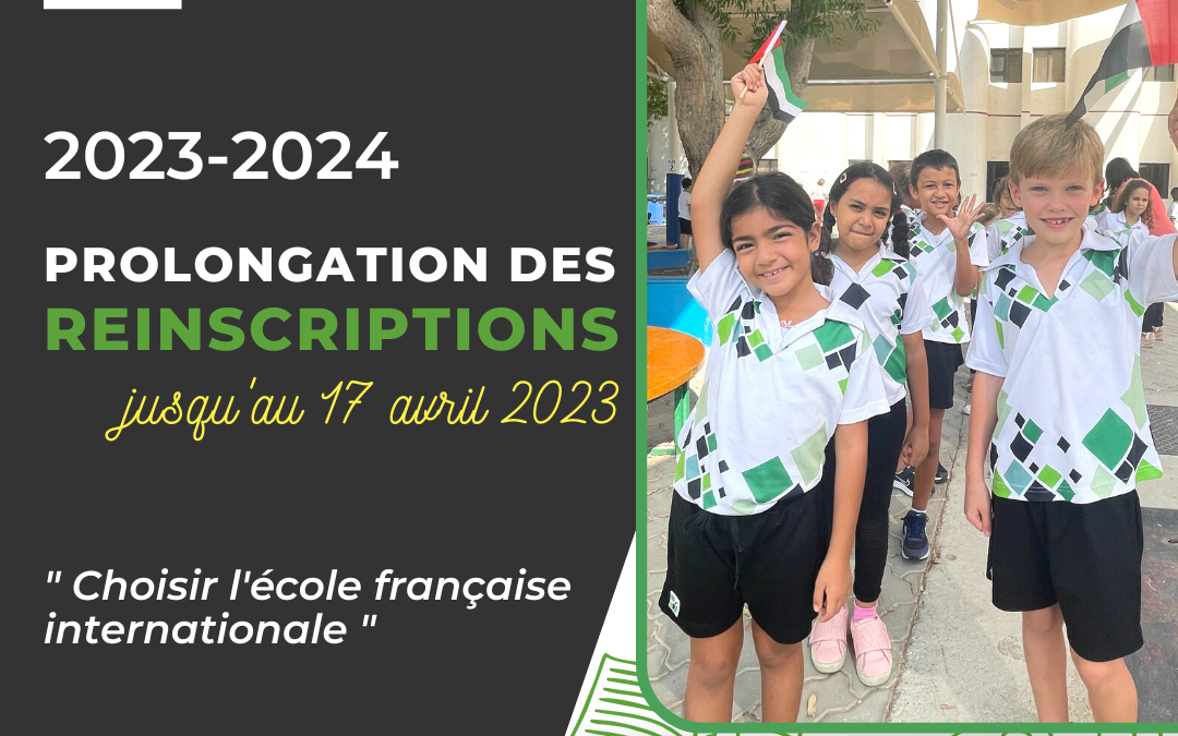 Réinscriptions 2023-2024