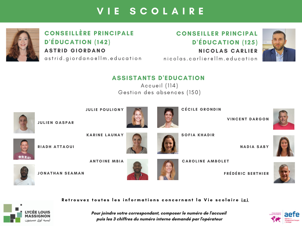 Organigramme Vie Scolaire Sept 2023