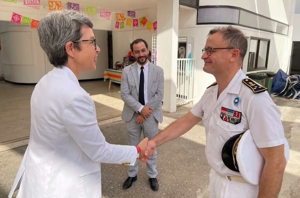 Visite de l’Amiral Slaars au Lycée Louis Massignon