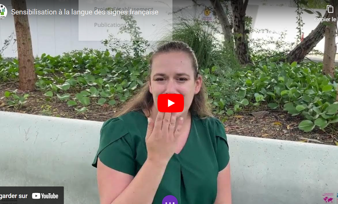 [VIDEO] Le LLM sensibilise ses élèves à la langue des signes française