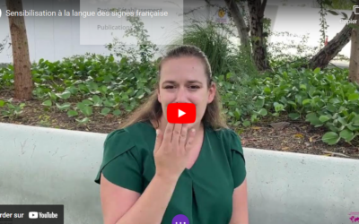 Grand succès pour les interventions sur la langue des signes française