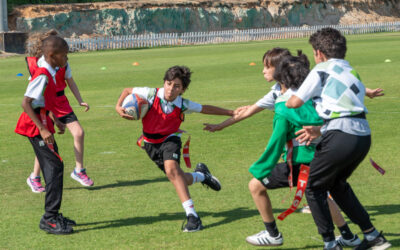 Rugby Tag au Cricket Stadium : l’esprit d’équipe en action !