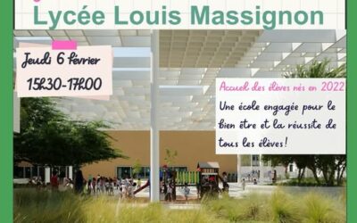 Journée Portes Ouvertes au Lycée Louis Massignon !