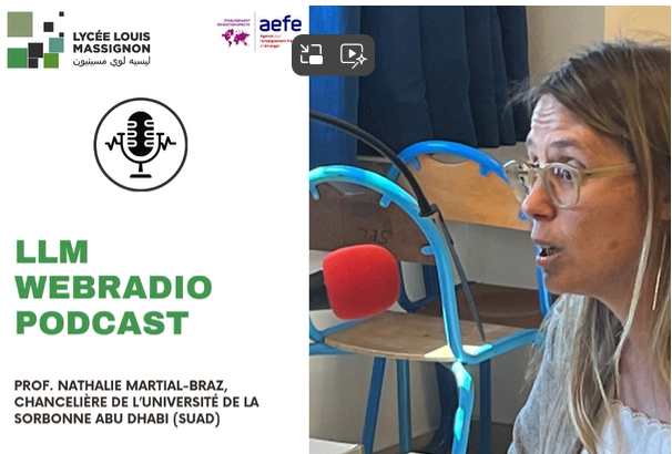 LLM Webradio : la Sorbonne Abu Dhabi à l’honneur ! 